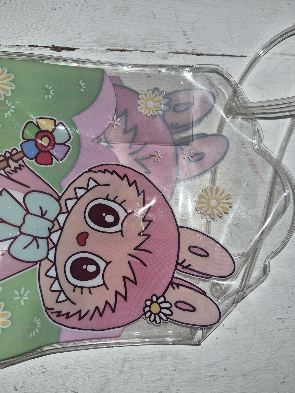 Labubu transparent bag